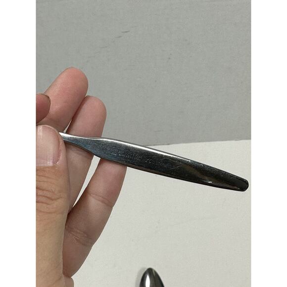 2 Pc Spoons United Silver US158 US 158 Stainless Flatware Vintage See Pictures - Picture 4 of 6